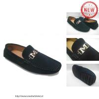 michael kors suede logo flat groot marine accessoires Store Haarlem dslzc337